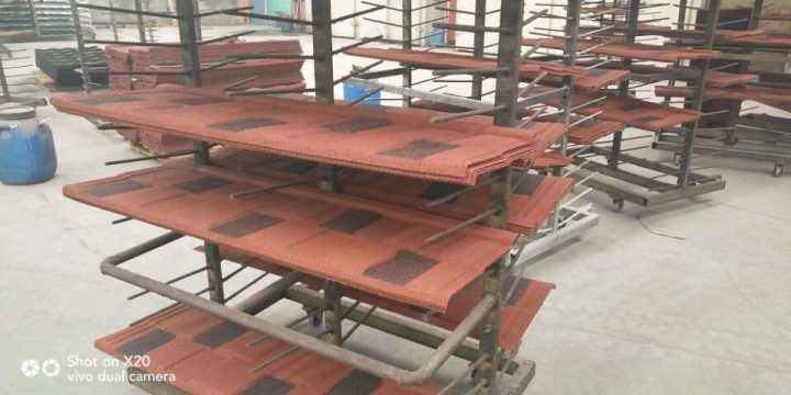 Colorful Decorative 0.35mm Stone Coated Metal Roofing Tiles