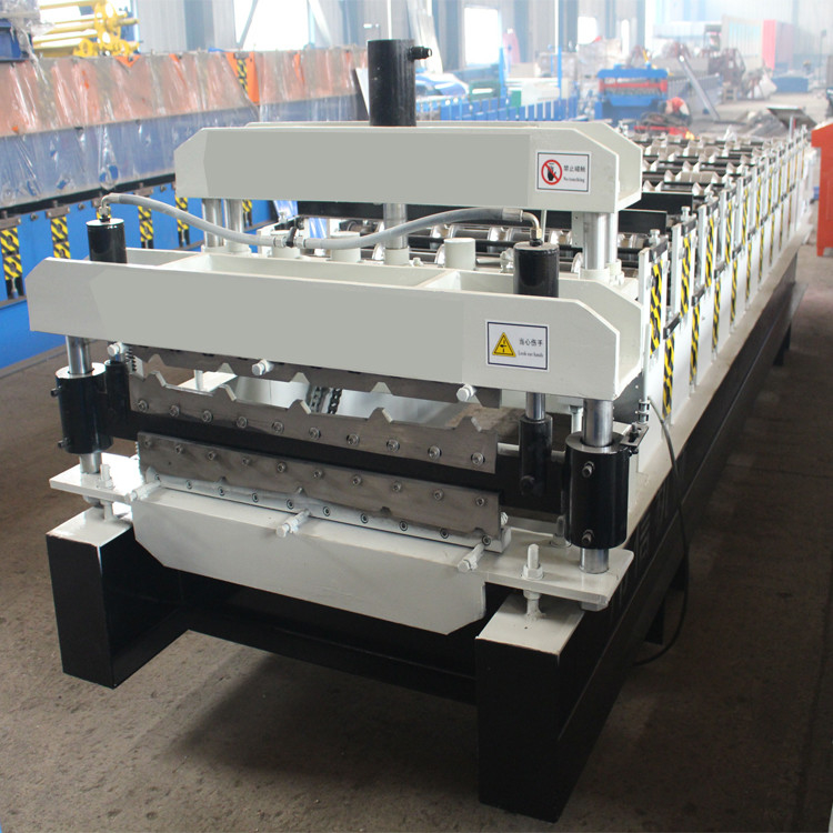 0.3mm Corrugated Roof 380v Double Layer Roll Forming Machine High Efficiency