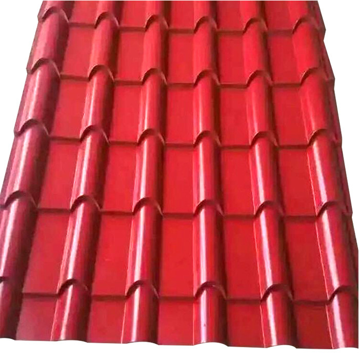 Gearbox Drive Type 0.9mm Roof Roll Forming Machine For Steel Tile Profile