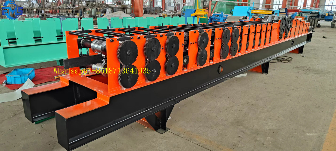 K Style Seamless Metal Rain Gutter Ogee Gutters Roll Forming Machine For Residential Houses