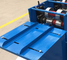 Steel Metal Rain Gutter Roll Forming Machine Automatic Control