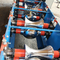 Color Steel Roll Metal Roof Ridge Cap Roll Forming Machine PCL Control