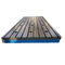 Crossed HT250 Cast Iron Surface Plate Hand Scrap T Slotted Floor Plate