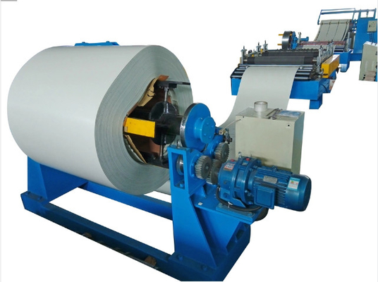 High Precise PPGI Metal Coil Slitting Line Steel Cut To Length