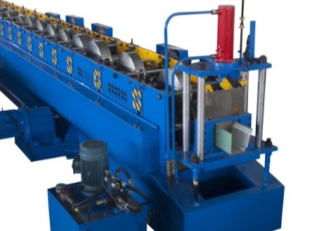 Square Rain Gutter Down Pipe Cold Roll Forming Machine K Span