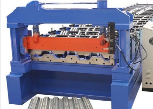 15 - 20m/Min Floor Decking Roll Forming Machine Hydraulic Cutting