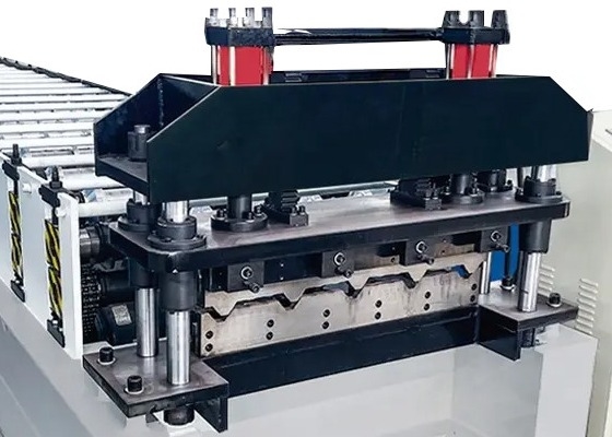 914-1200mm Corrugated Cold Roof Sheet Roll Forming Machine Full Auto Plc Control