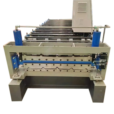 Double Layer Building Material Trapezoidal Roll Forming Machine 15m/Min