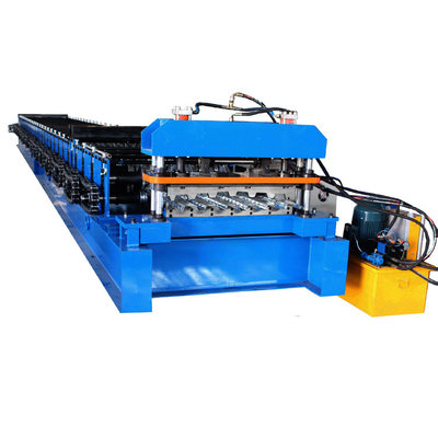 45 Steel Roller Floor Deck Roll Former Machine For Seamless Production