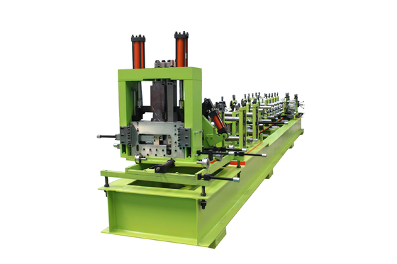 45# Steel C Z U Purlin Machine 18 Stations Rollers