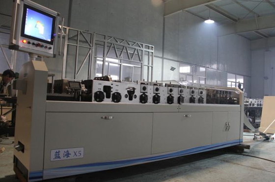 9 Rollers Stud And Track Roll Forming Machine Powerful Adjustable
