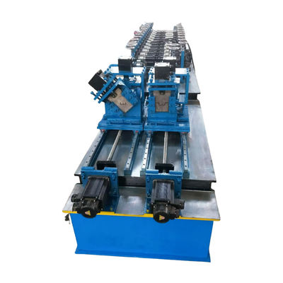 Customizable Double Rows C U Stud And Track Roll Forming Machine Speed 10-25m/Min