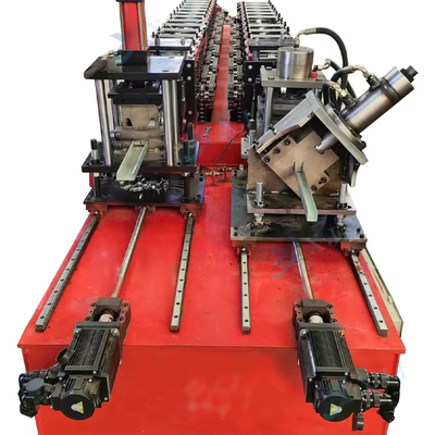 PLC Control System Steel Processing Parts Galvanized U Beam Steel U Channel Structural Steel C Z U Channel Profile Purlin Roll Forming Machine