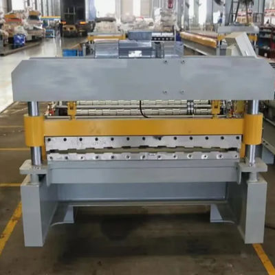 PLC Control Metal Cold Roofing Sheet Making Machiney Roof  Tile Wall Pannel Roll Forming Machine