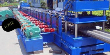 2024 Factory Price PLC 80mm Roller Diameter Highway Guardrail Forming Machine
