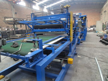 Fireproof Rock wool Sandwich Panel Roll Forming Machine Sound Insulation