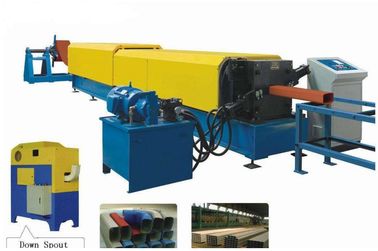 Rectangular Downspout Elbow Machine 0.4 - 0.8mm Thickness 5.5 KW Energy Saving