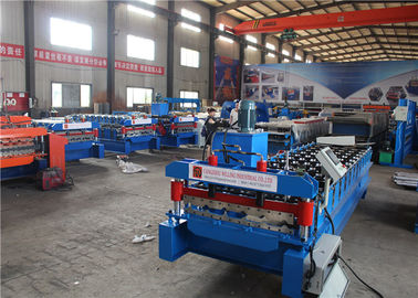 Waterproof Steel Downspout Roll Forming Machine Hydraulic Motor High Speed