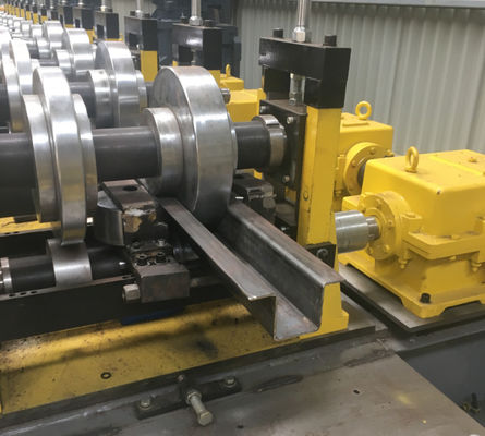 Omega Full Hardness Ppgi Cz Roll Forming Machine Hydraulic System