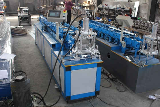 1mm Steel Galvanized Delta Roller Shutter Door Roll Forming Machine