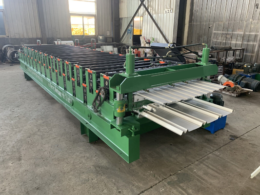 Ibr Corrugated 12m/Min Roof Panel Roll Former Double Layer