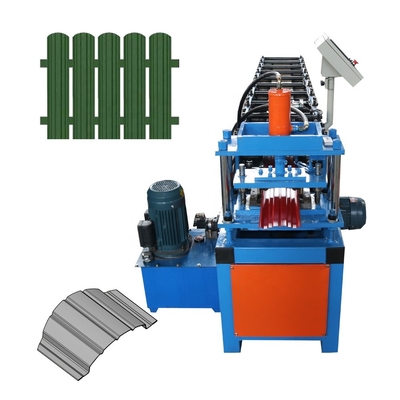 Touchscreen 105 Dura Metal Palisade Fence Roll Forming Machine Automated