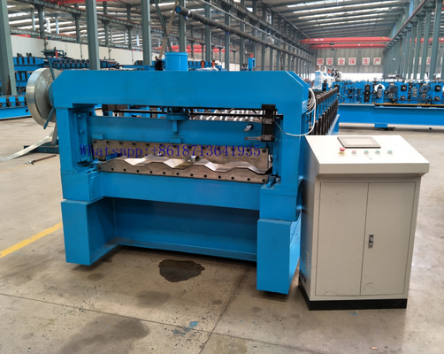 Container Board 15m/Min Wall Panel Roll Forming Machine Fully Automatic