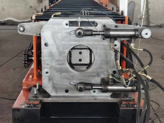 Aluminium Downspout Water Rain Gutter Machine Cold Roll Forming